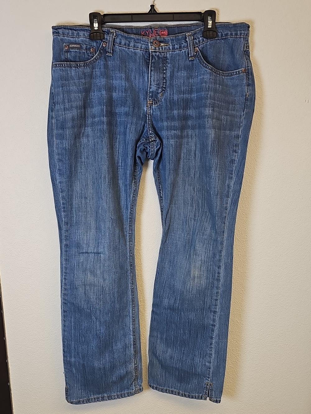 Cinch Women's Blue Straight Jeans